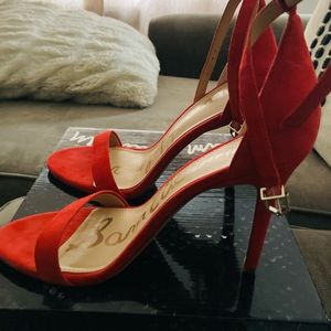 Gorgeous Ariella Havana Red Sam Edelman Heels